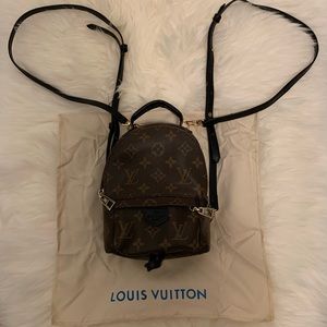 Non-authentic Louis Vuitton backpack